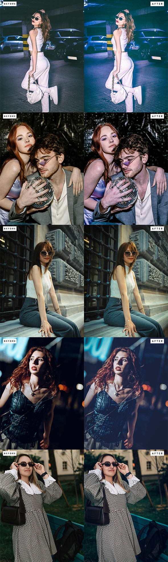 City Vibes Lightroom Presets