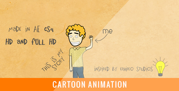 Cartoon Animation - VideoHive 2656334