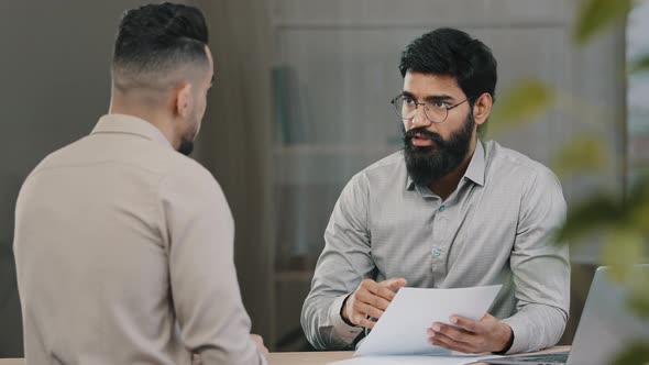 Male Arab Businessman Man Financial Consultant Analyst Lawyer Consult Hispanic Client Customer alt