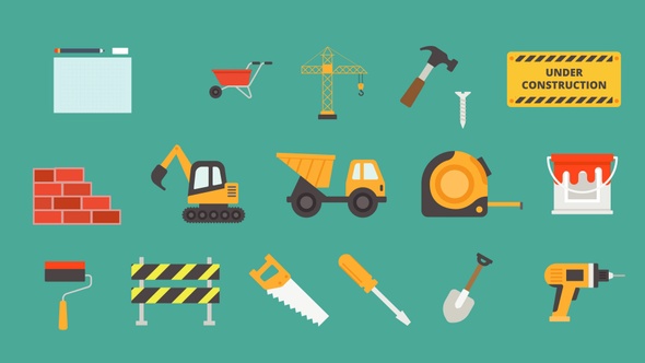 Construction Icons Pack