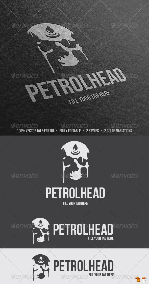 Petrolhead Logo - Humans Logo Templates