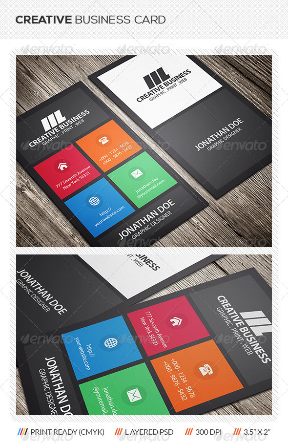 Metro Style Business Card - Creative Business Cards