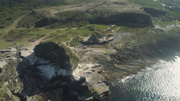 Kapurpurawan Rock Formation in Ilocos Norte Philippines alt