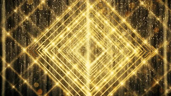 Gold Glitter And Reflection Lights 09 HD alt