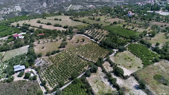 Green Mountain European Fields - Farms and Villages Landscape alt