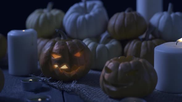 Spooky Halloween Pumpkins alt