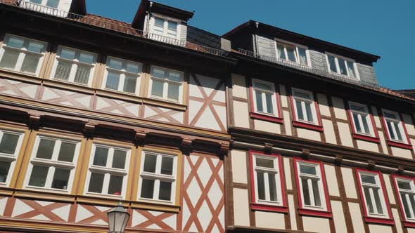 Facades of Typical German Houses alt