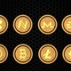 3D Cryptocurrency Icons - VideoHive Item for Sale