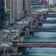 Downtown Chicago River Boat and Traffic Day  - VideoHive Item for Sale