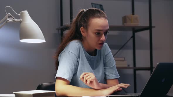 Remote Work Late Project Employee Complete Task alt