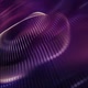Abstract Glowing Purple and Gold Fractal Light Wave Motion Background - VideoHive Item for Sale