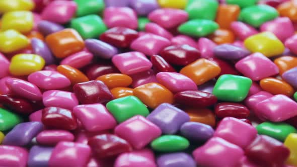 Chewing Gum of Different Colors. Background of Chewing Gum