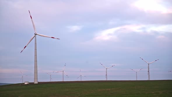 Huge Windmill Generator Turbines