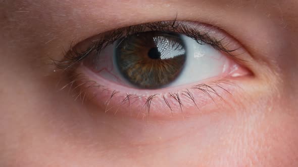 Unrecognizable Woman Looking at Camera alt