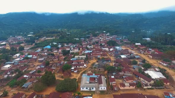 video of settlements in the mountains. alt