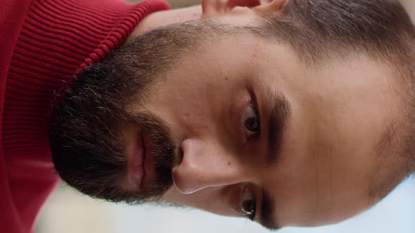 Vertical Video Company Employee Analyzing Financial Charts and Graphs alt