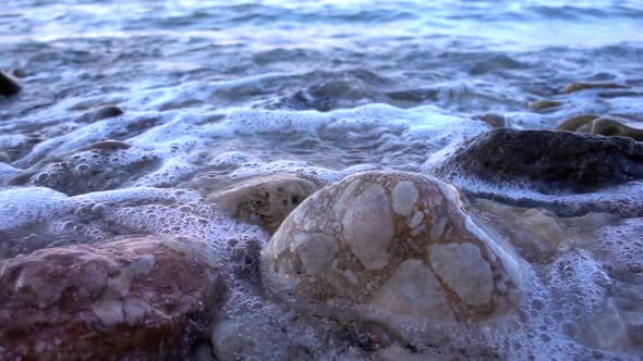 Rocks And Waves