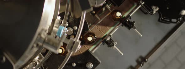 Top view of a brewing process alt