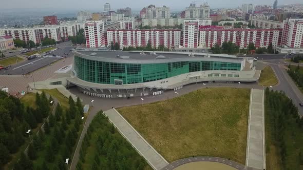 Congress Hall in Ufa the Main Meeting Place of the Summit Countries of the SCO BRICS Summit alt