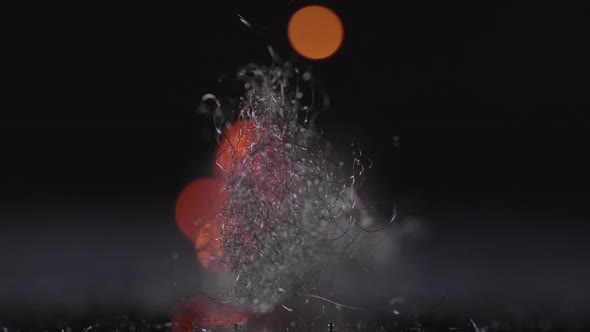 Fire spreads quickly through steel wool 23 alt