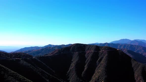Scenic mountain view of Mt. Baldy in Southern California. alt