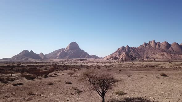 Spitzkoppe Mountain in Namibia Africa