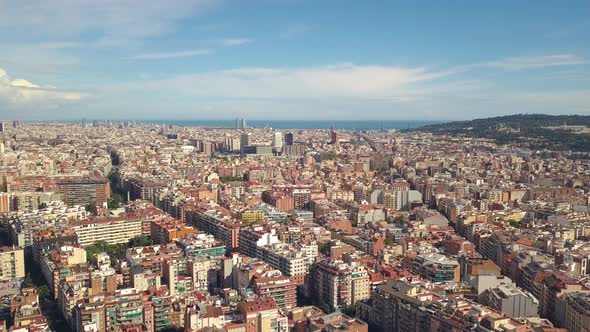 Cityscape of Barcelona alt