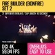 Fire Builder (Bonfire 4K Set 2) - VideoHive Item for Sale