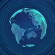 Blue Holographic Earth - VideoHive Item for Sale