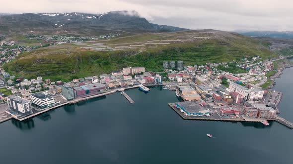Hammerfest City, Finnmark, Norway alt
