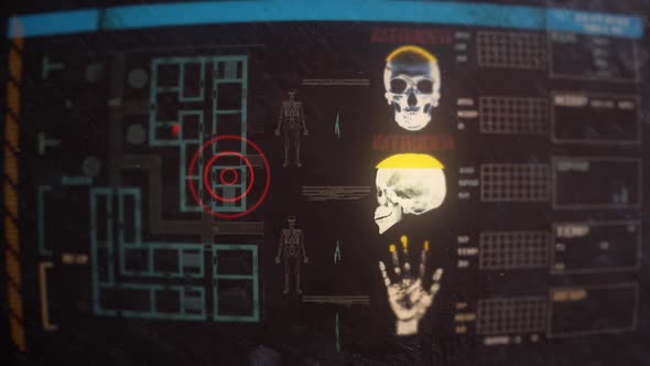 Intruder Alert Showed on an Old Style Monitor alt