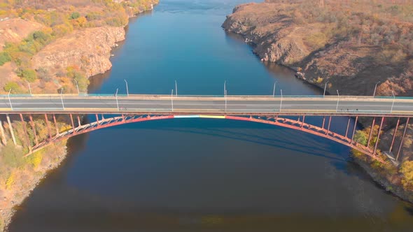 Road Bridge River Dam alt
