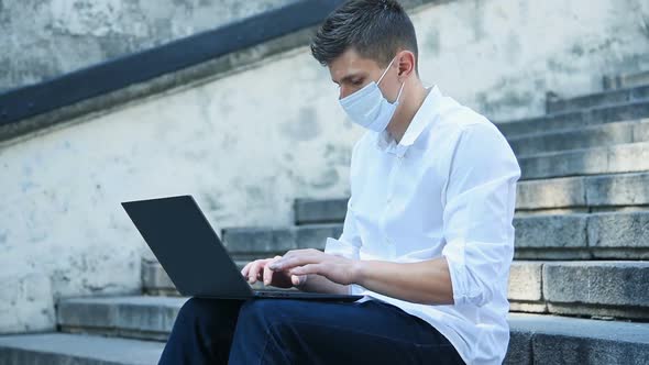 Businessman In Mask alt
