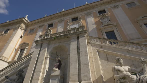 The Senatorial Palace facad
