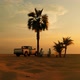 Two Arab Men Talking in the Desert and Sunset View - VideoHive Item for Sale