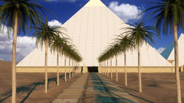 3d Reconstruction of the Great Pyramids of Giza Khufu