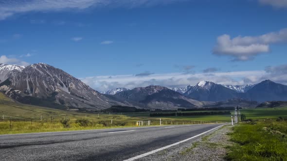 Road to Arthurs Pass timelapse alt