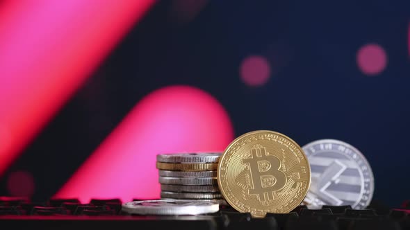 Cryptocurrency Fall Concept alt