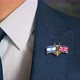 Businessman Friend Flags Pin Israel United Kingdom - VideoHive Item for Sale
