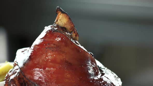 Pork Hock Close Up. alt