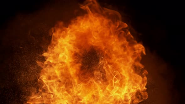 Fire Explosion Shooting with High Speed Camera at 1000Fps alt