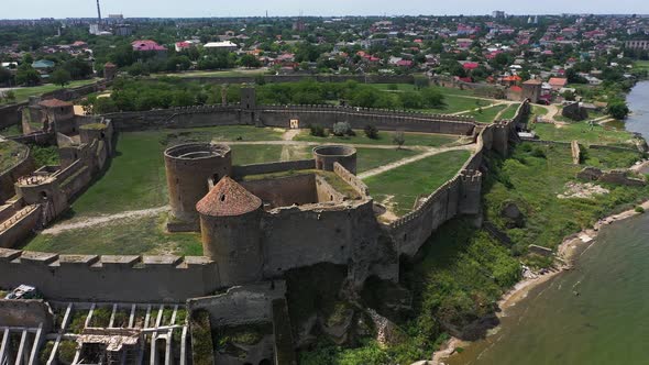 Medieval Akkerman Fortress Near Odessa in Ukraine