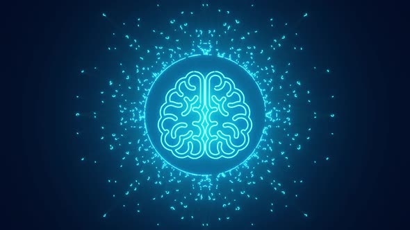 Artificial Intelligence Network animation alt