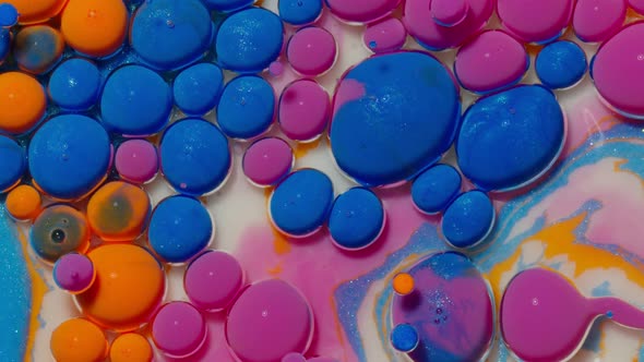 Colorful Blue Purple Bubbles Surface Wallpaper Themes Background Multicolor Space Universe Concept alt