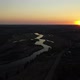Aerial View On the River at Sunset of Urzhum Kirov Region - VideoHive Item for Sale