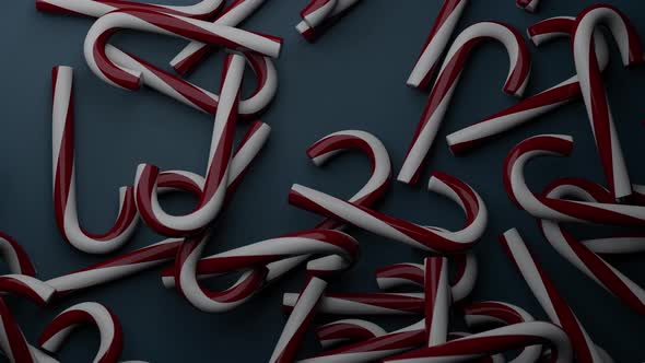 Candy Canes Falling