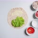 Making Wrapped Tortilla Sandwich Rolls - VideoHive Item for Sale