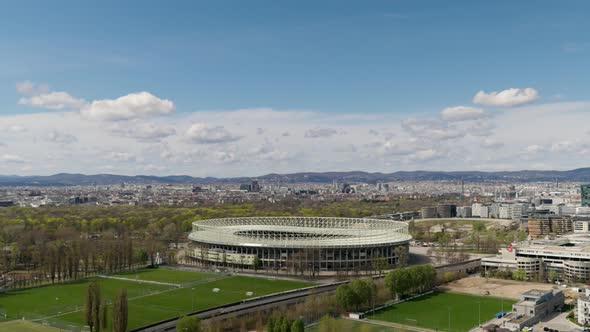 Ernst Happel Stadium Vienna Timelaps alt