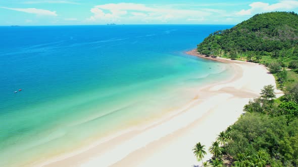 Drones are flying over beautiful beaches and seas alt