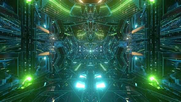 Detailed Sci Fi Tunnel Loop alt